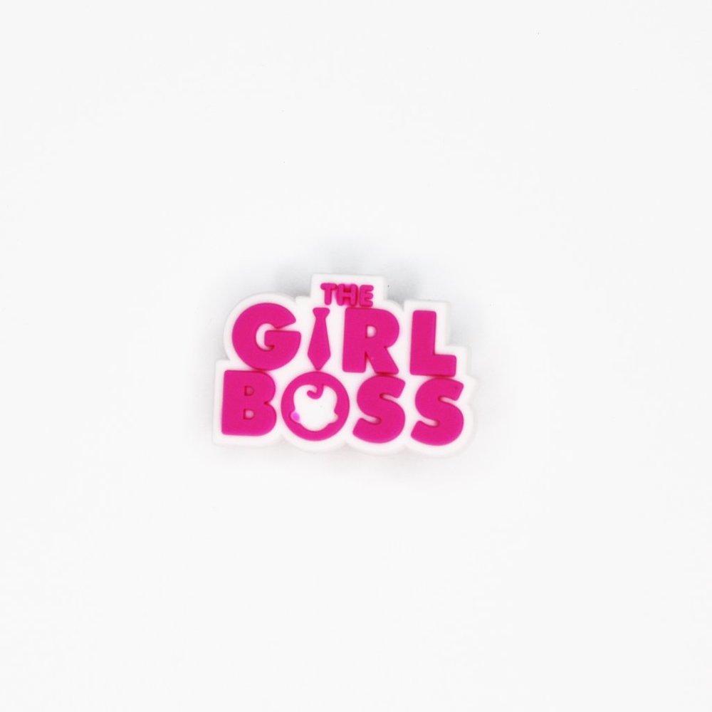 Girl Boss croc charm